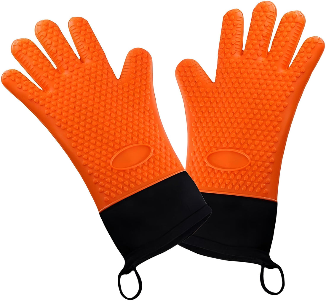 COMFORTABLE KITCHEN GLOVES - Enjoy ultimate heat protection with our high quality oven gloves designed for comfort and durability, making your cooking experience safer and more enjoyable. (2 pcs)
