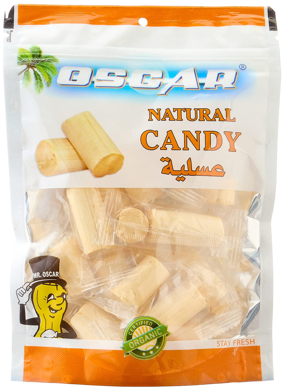 Oscar natural nuts - candy 120 gm