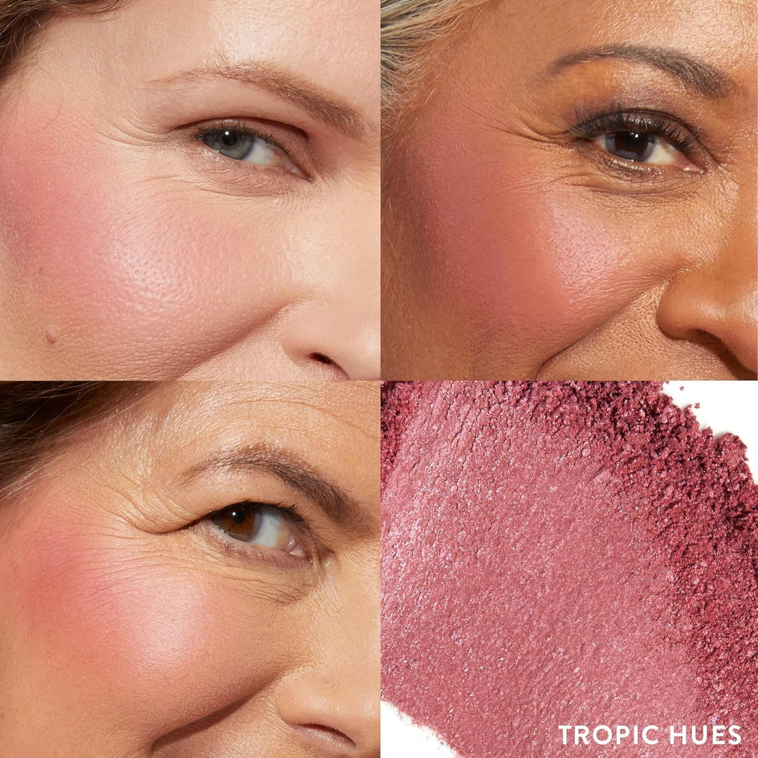 Matte Powder Blusher – Multi-Purpose Face Makeup for Cheeks, Eyes & Lips – Natural Sheer Pigments for a Healthy, Radiant Glow – Easy-to-Blend, Lightweight & Buildable Texture (101)