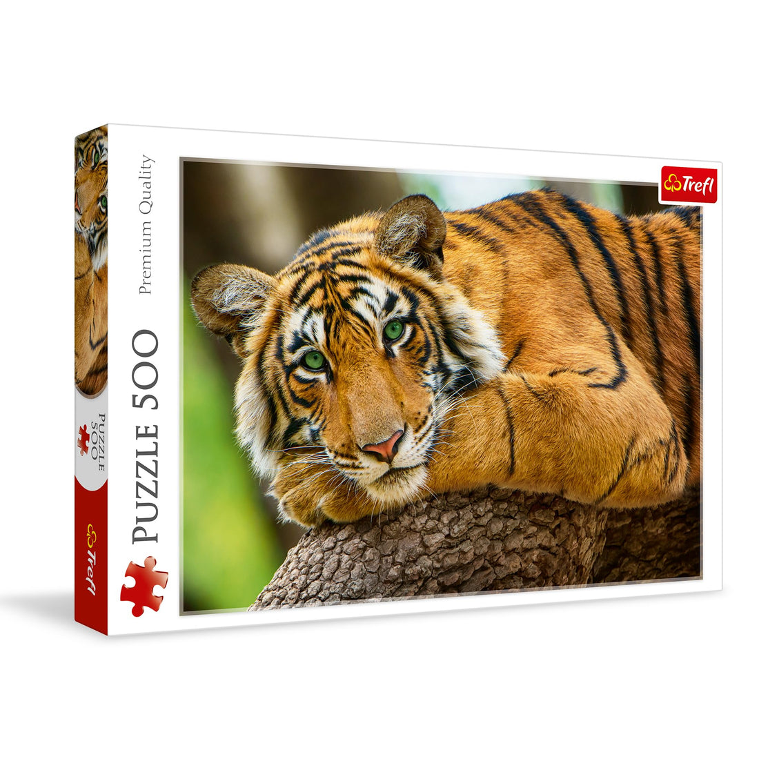 Trefl Puzzles - "500" - Tiger portrait 37397