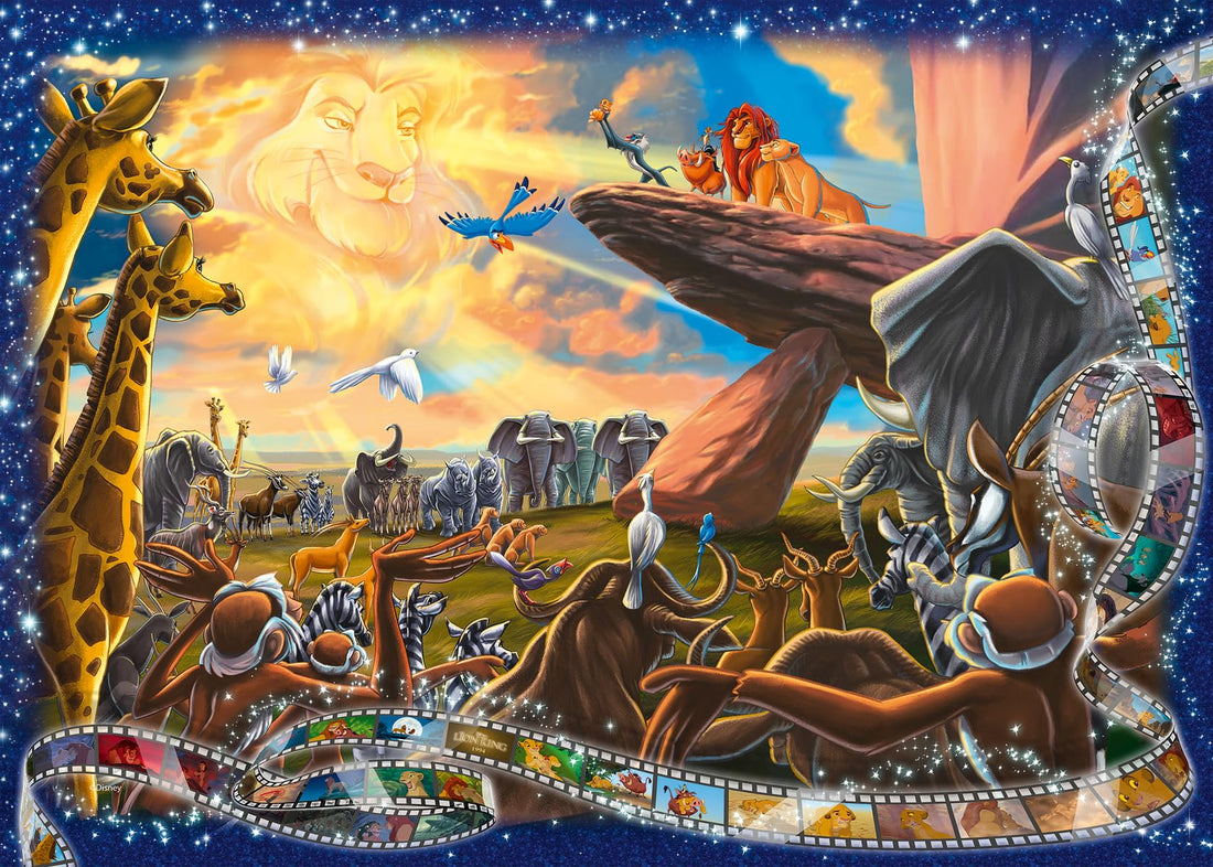 Ravensburger Puzzle 12000321 - Der König der Löwen - 1000 Teile Disney Puzzle für Erwachsene und Kinder ab 14 Jahren