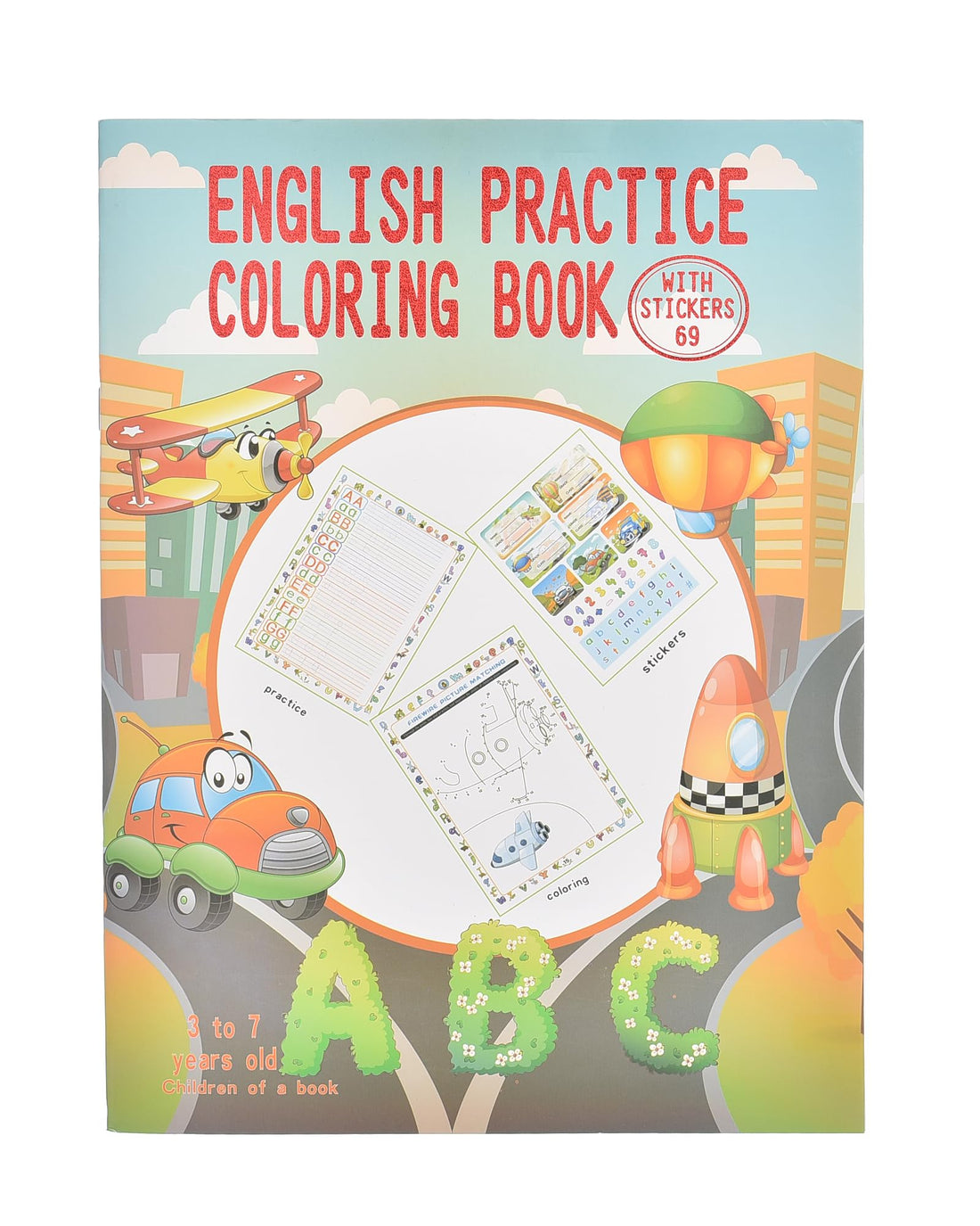 Elmaayergy S-606 df-1 Colouring Book Durable Tool That Withstand Daily Use With Eco-Friendly Material