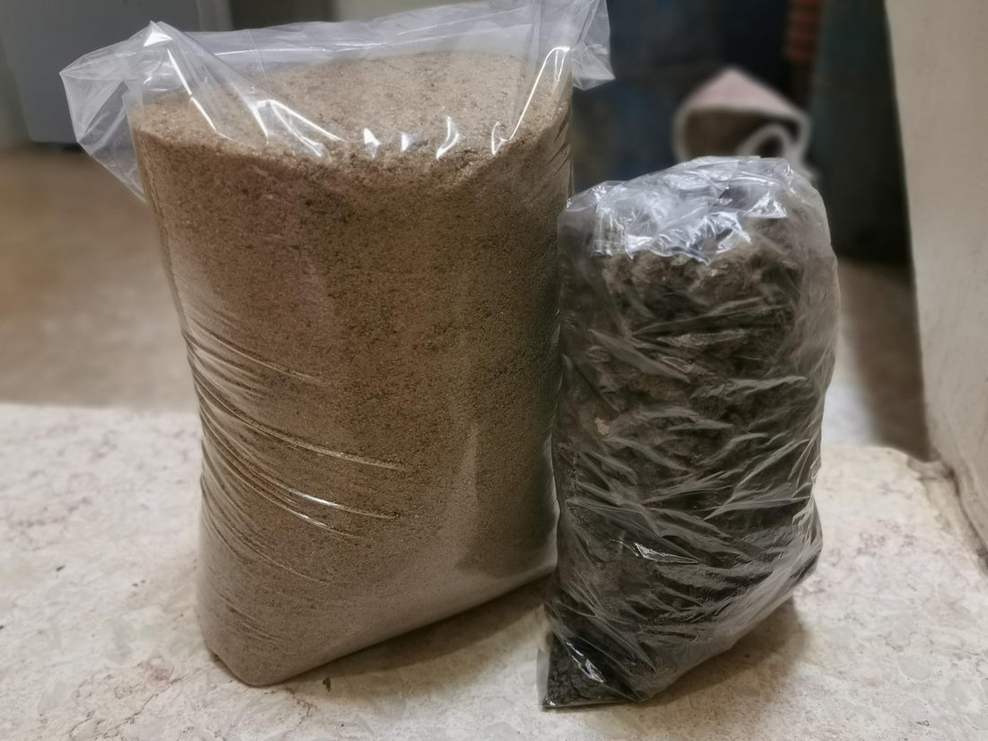 Sandbag with Baladi Fertilizer Bag for Home Farming