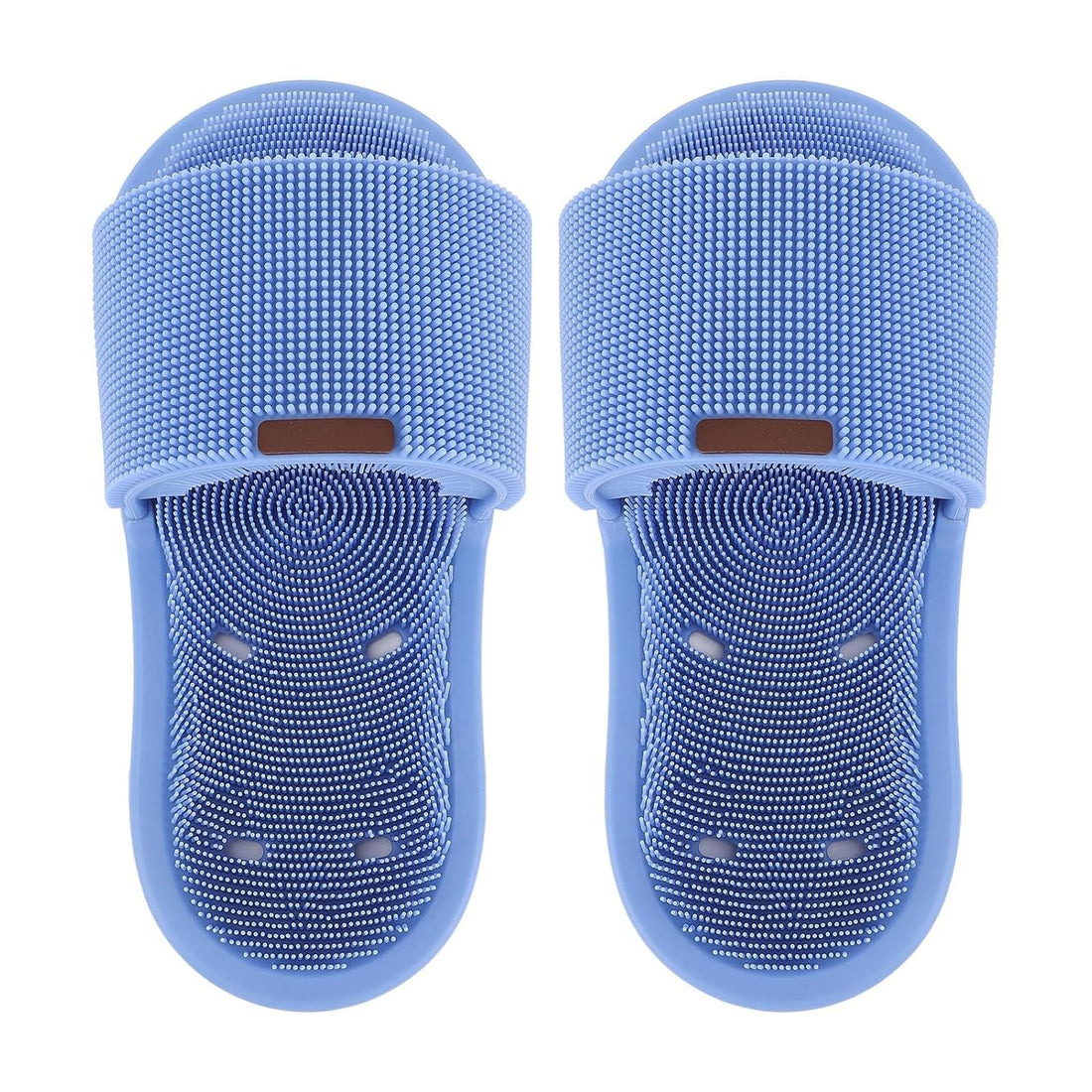 IMPORTED Shower Foot Scrubber, 360 Degree Surrounding Silicone Feet Cleaner Rich Foaming Deep Cleanse Nonslip Feet Cleaning Brush with Suction Cup for Foot Shower Spa Massager
