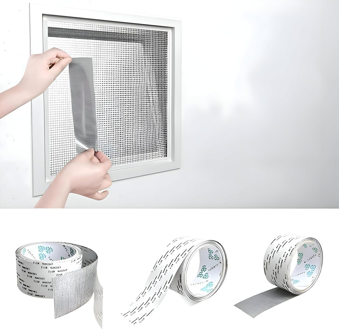 4m x 5cm Double Sided Fiberglass Window Mesh Screen for Insects and Rodents Entering Through the Holes, Get It Now by Piggy Bell (1)