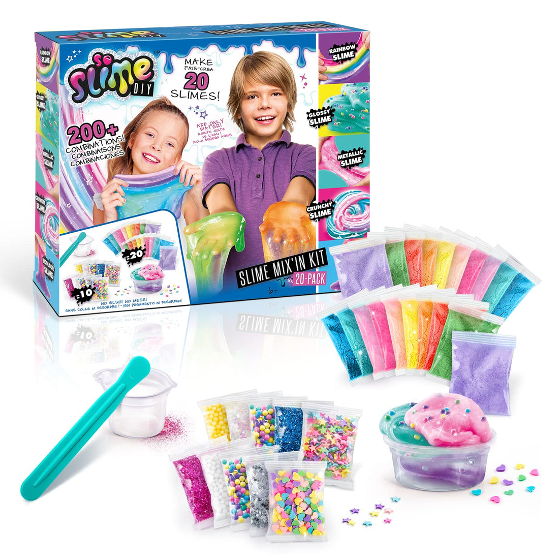 Canal Toys Slime DIY Slime Mix In Kit 20 Pack