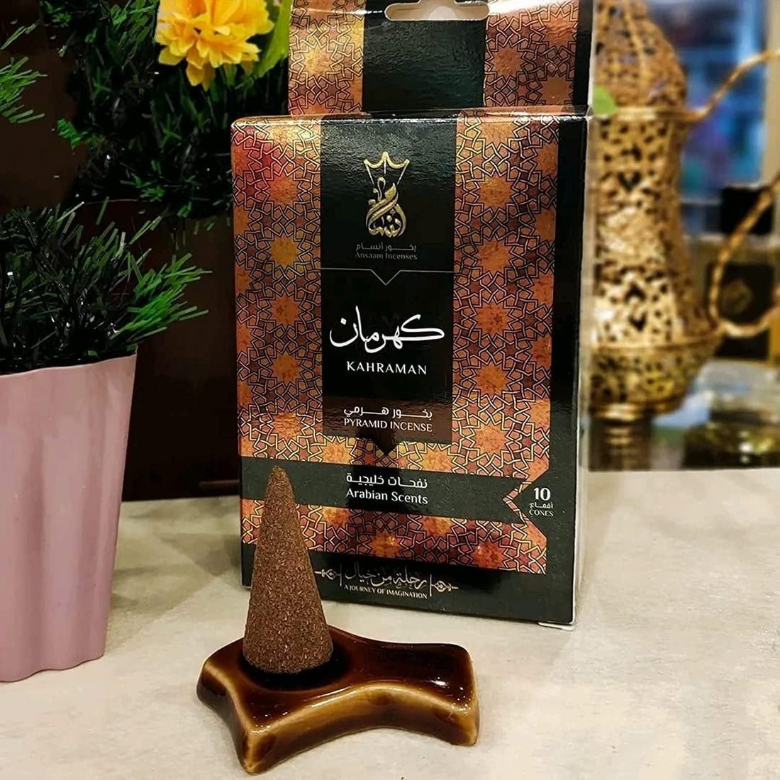 Year Ansam Pyramid Incense (Amber)