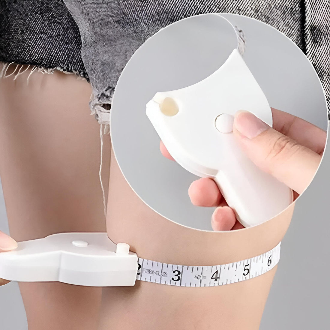 Body Measuring Tape - Automatic Telescopic Design - Soft Retractable Tape Measure for Women, Perfect for Body Measurements and Weight Loss Tracking with Colors for Waist, Abdomen, Hips(1 Tape)
