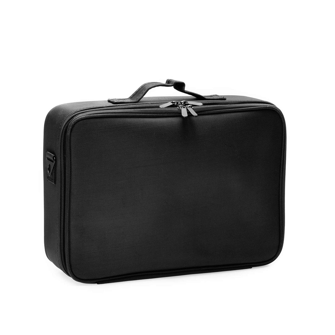 Travel Makeup Case Professional Cosmetic Train Cases Artist Storage Bag Make Up Tool Boxes Brushes Bags with Compartments Waterproof Detachable Vanity Organizer