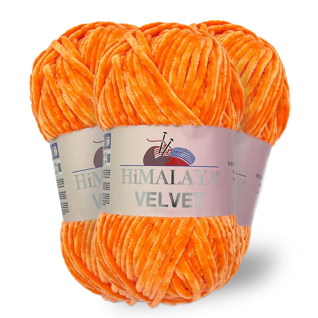 3 Skeins/Balls, Super Chunky Yarn, 100% Polyester, for Knitting Crochet, Chenille Knitting Yarn, Fluffy Yarn, Clothing, Baby Blankets, Each Skein/Ball 100 g, 131 Yards, (90016)