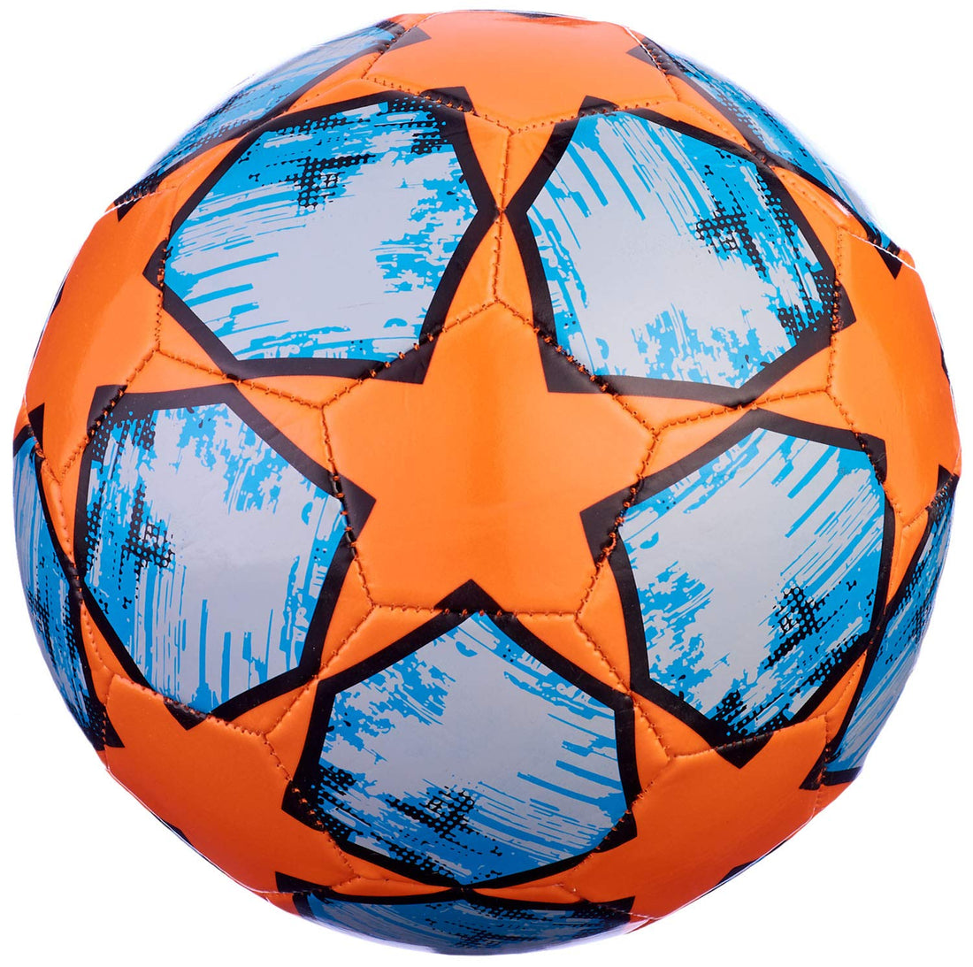 Football Soccer Ball, Size 5 - Multi Color, (14.5×14) cm