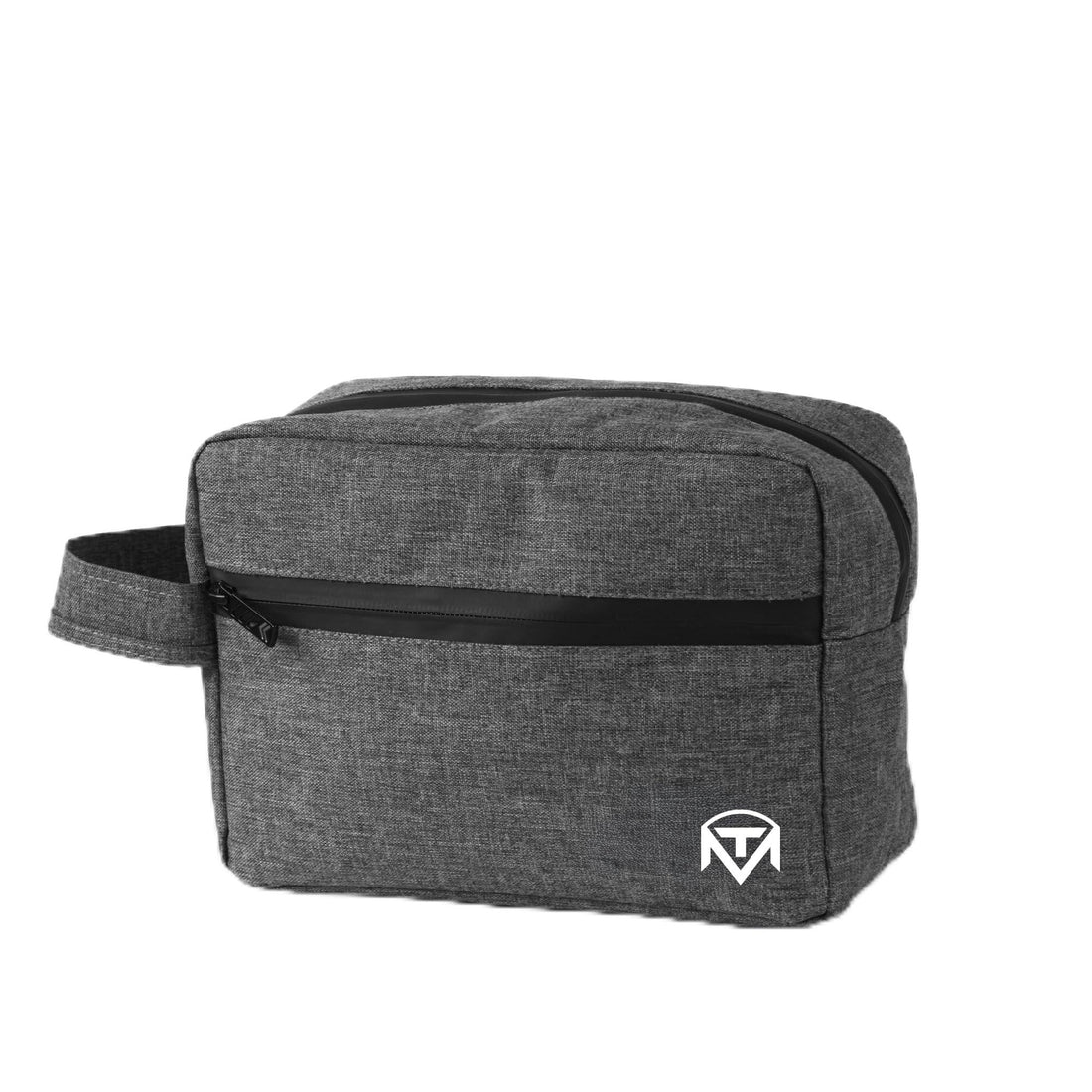 MT Bag for Men Travel Bag for Men Handbag Water-resistant Small Clutch Bag with Multi-pocket Hand Pouch Passport Case Cosmetic Makeup Bag (Gray)