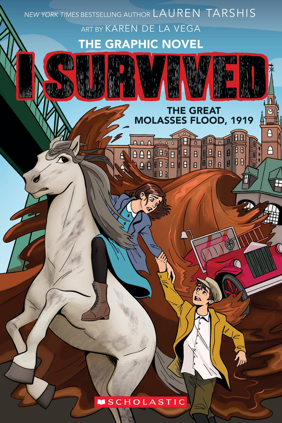 I Survived the Great Molasses Flood, 1919 (I Survived Graphic Novel #11) (Volume 11)