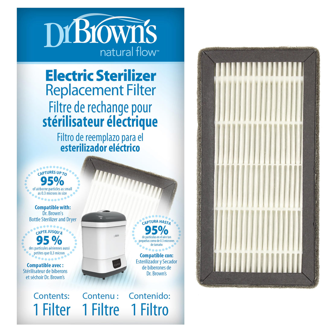 Dr Brown's HEPA Replacement Air Filter for Sterilizer and Dryer