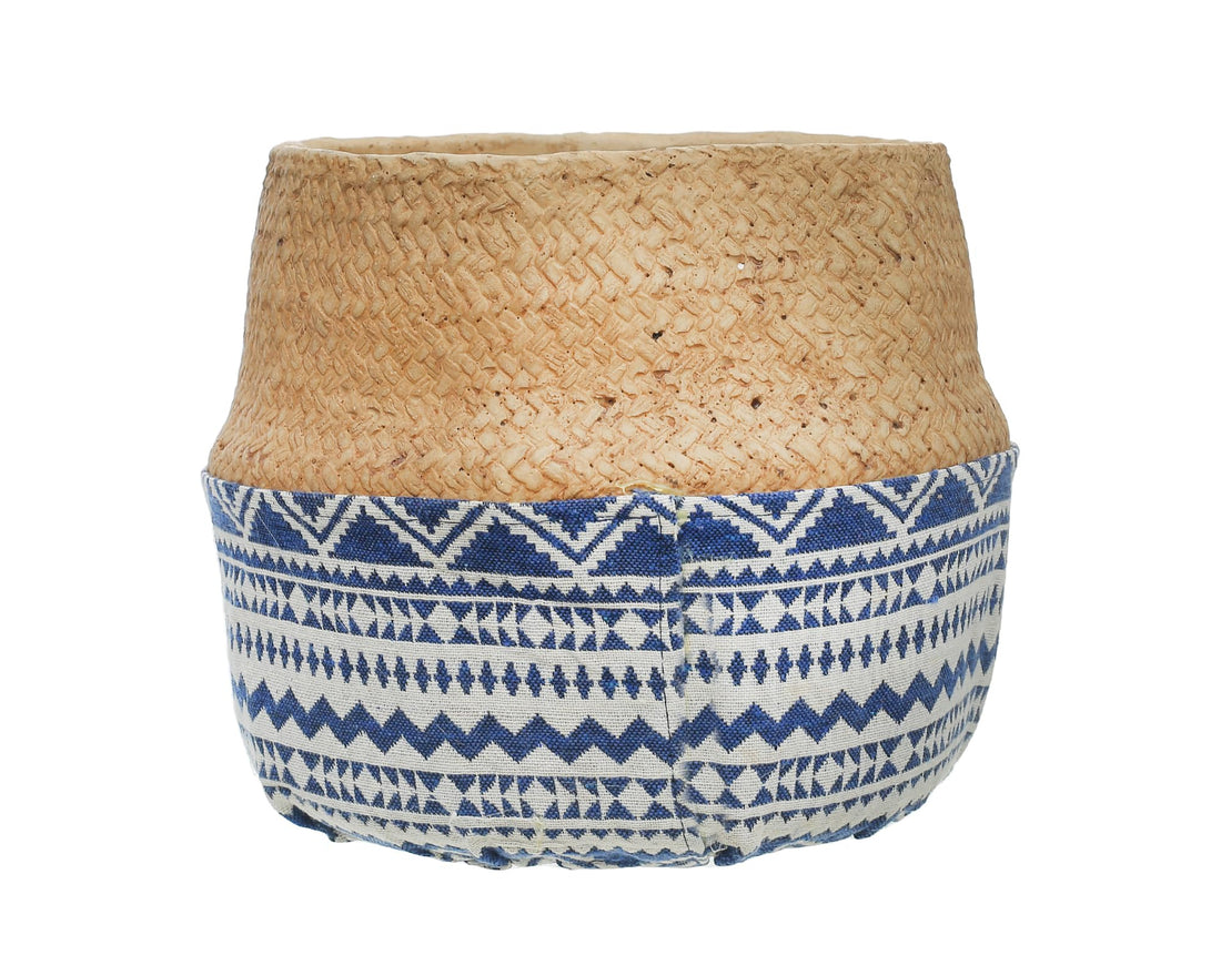Rosa Porcelain Plant Pot, 23 x 22.5 x 20 cm Size