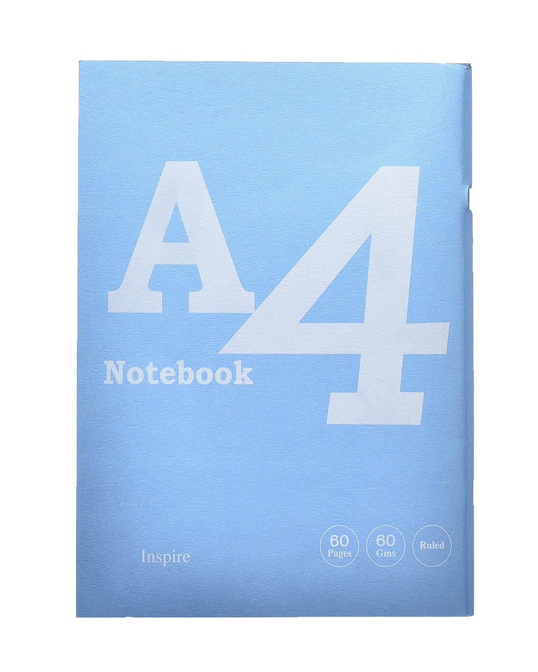 Elmaayergy Stapled Lined Notebook A4 With 60 Sheets, 60 Gram Durable Tool That Withstand Daily Use With Eco-Friendly Material