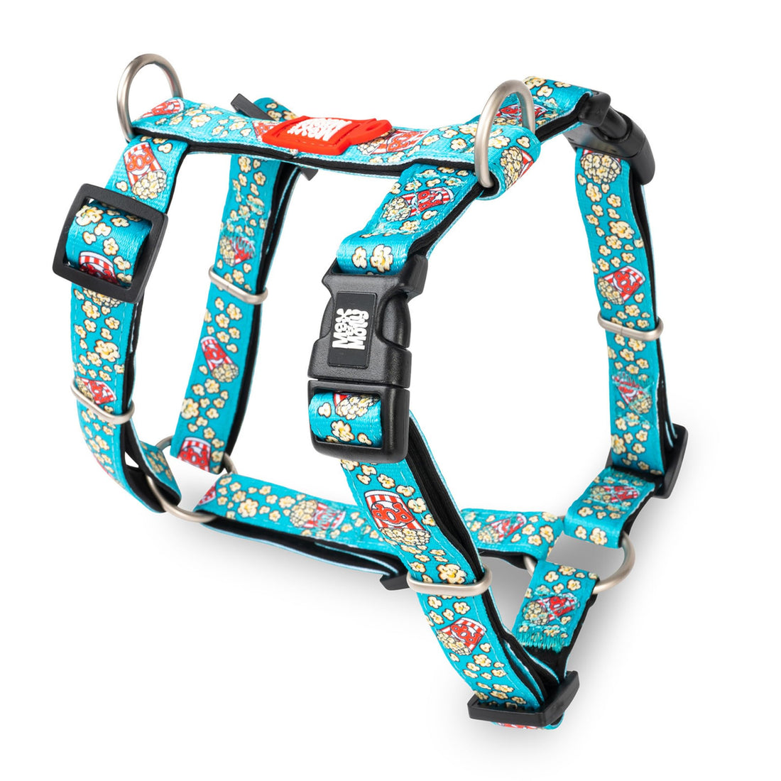Max & Molly H-Harness - Design Popcorn/M SIZE