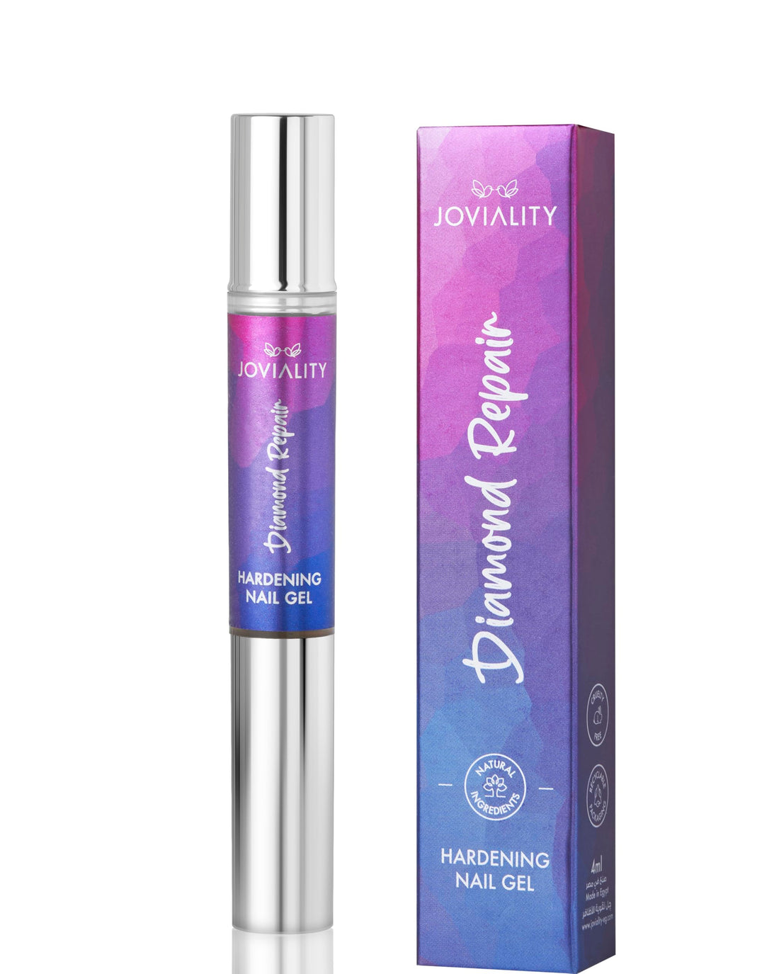 Diamond Repair - Natural Hardening Nail Gel Serum 4ml with Hyaluronic Acid, Calcium, Magnesium, and Amino Acids