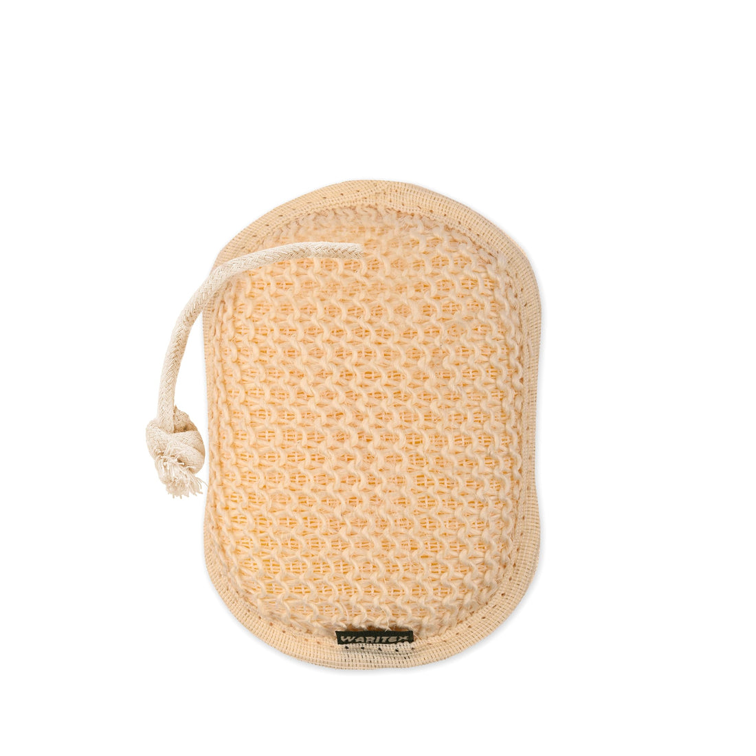Waritex Natural Sisal Bath Loofah – Oval Shaped – Double Sided – Gentle Exfoliating & Revitalizing Skin – Soft Reverse for Massage & Relaxation