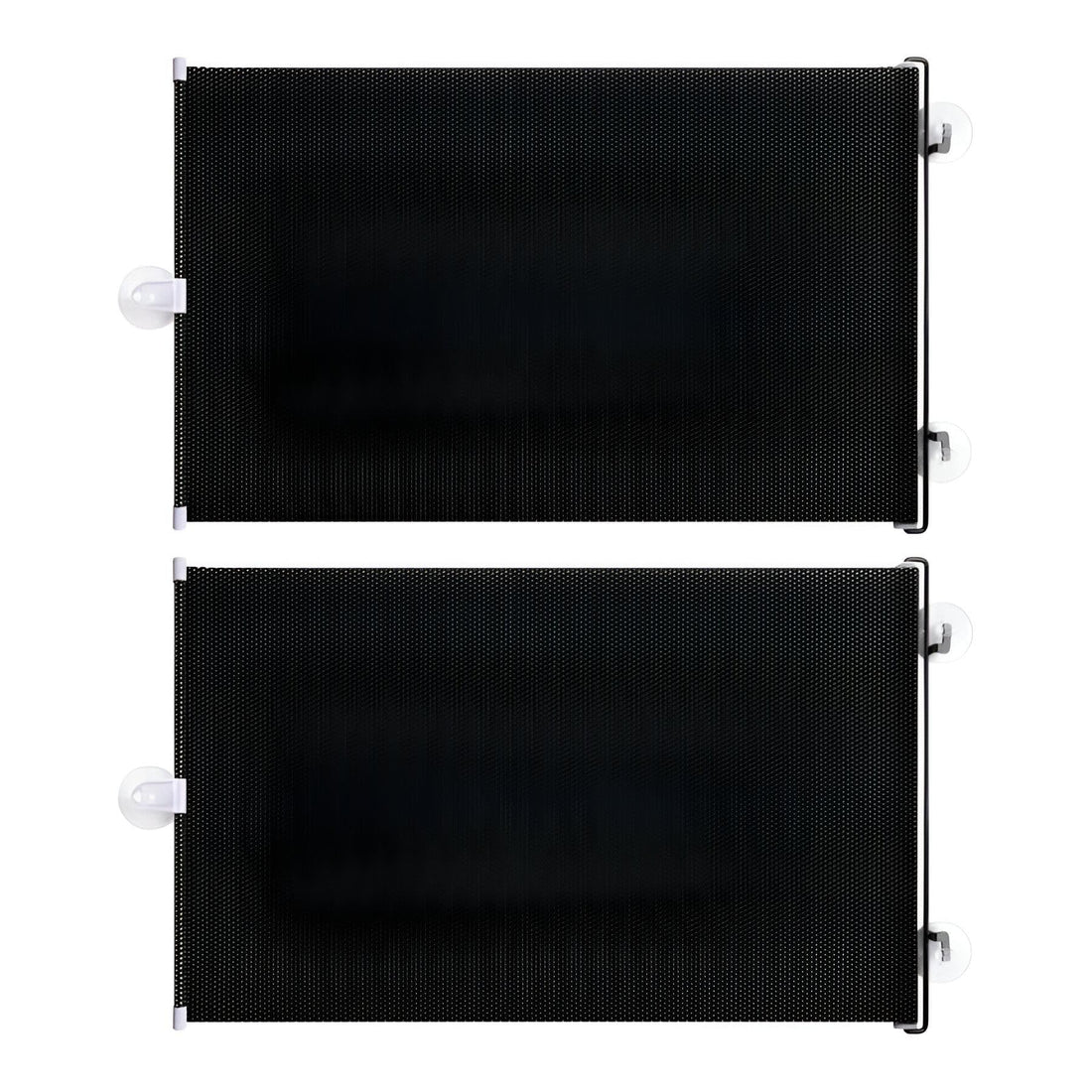 Car Window Shades - Protect Your Vehicle Interior with Durable PVC Retractable Window Shades; Measures 40 x 125 cm, Easy to Install and Block Harmful UV Rays. (4)