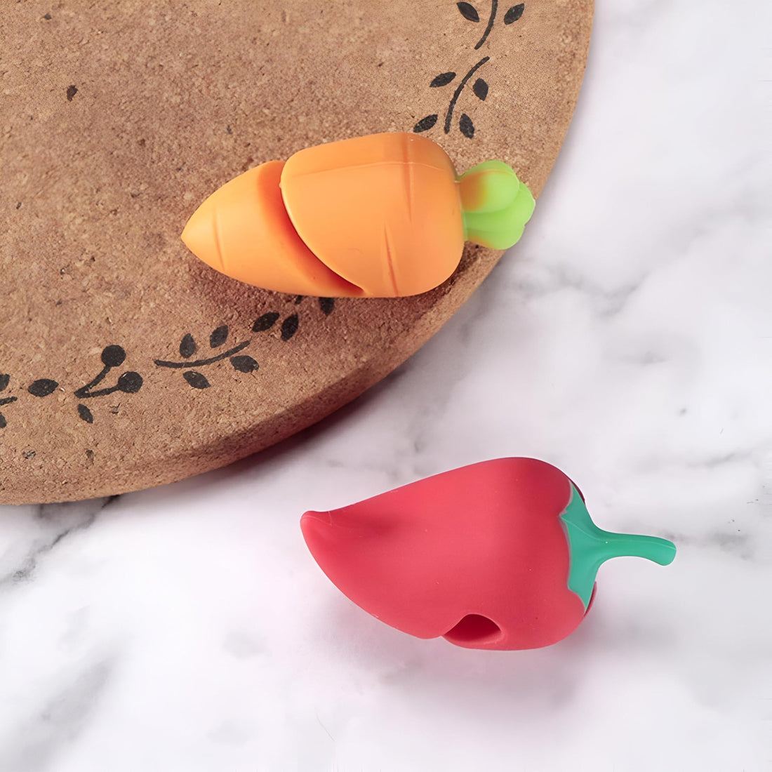 Pot Lid Stand - Innovative Silicone Stand for Pot Lids, Anti-Spill Design, Heat Resistant, Perfect Kitchen Accessory for Organized Cooking (قطعتين)
