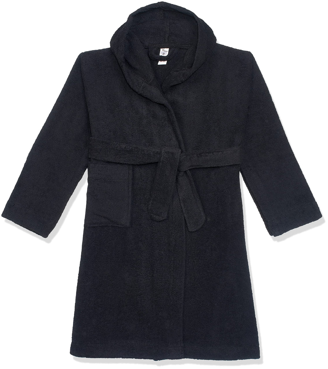 Kids Girls 4 Years Unisex Black Bathrobe Size 4