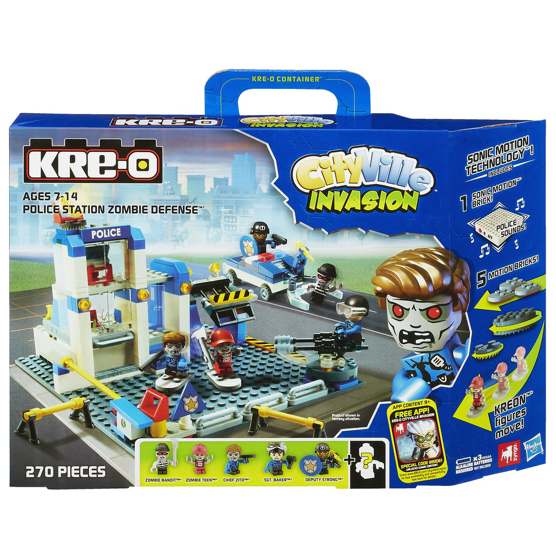 KRE-O CityVille Invasion Police Station Zombie Defense Set (270pieces)