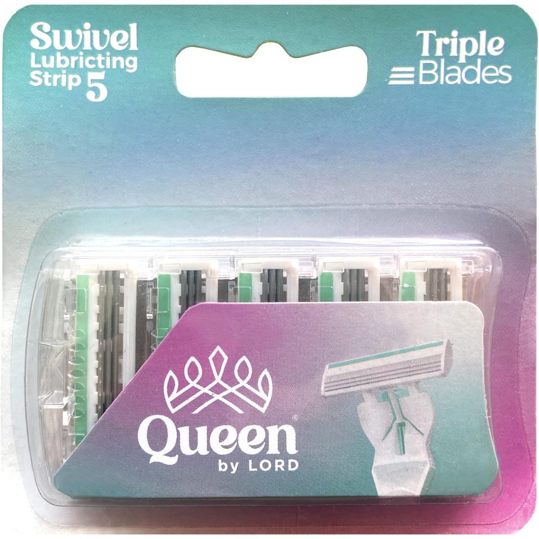 Queen By Lord Smooth Razor Blade 5-Pieces