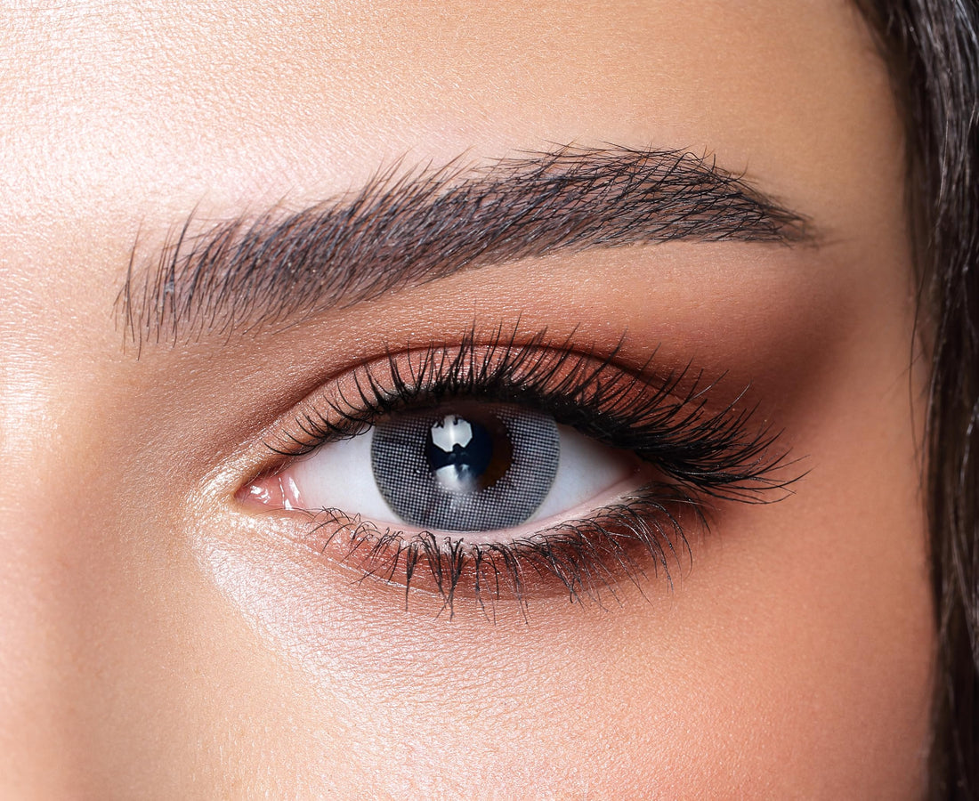 Bella Colored Contact Lenses - Bluish Grey - Daily