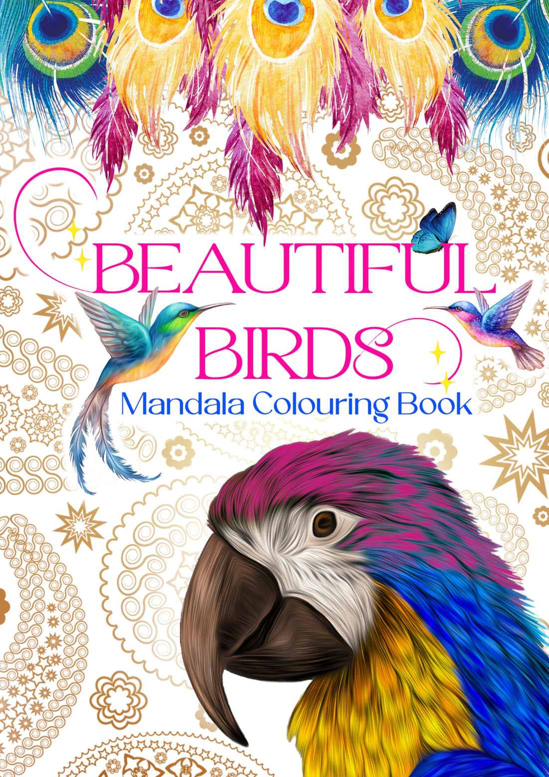 Bedaya Birds Mandala Colouring Book - 40 Pages