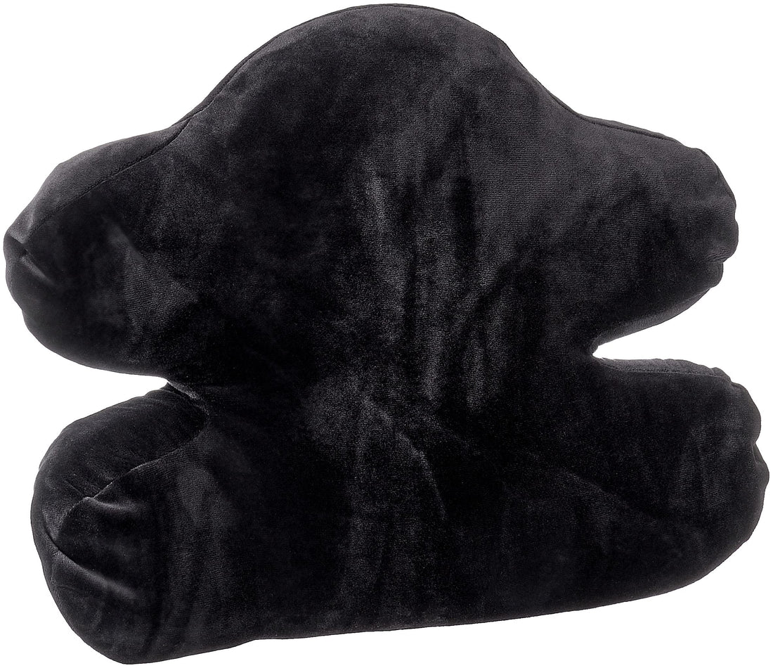 Generic Boom fresh memory foam back support cushion for car seat - black