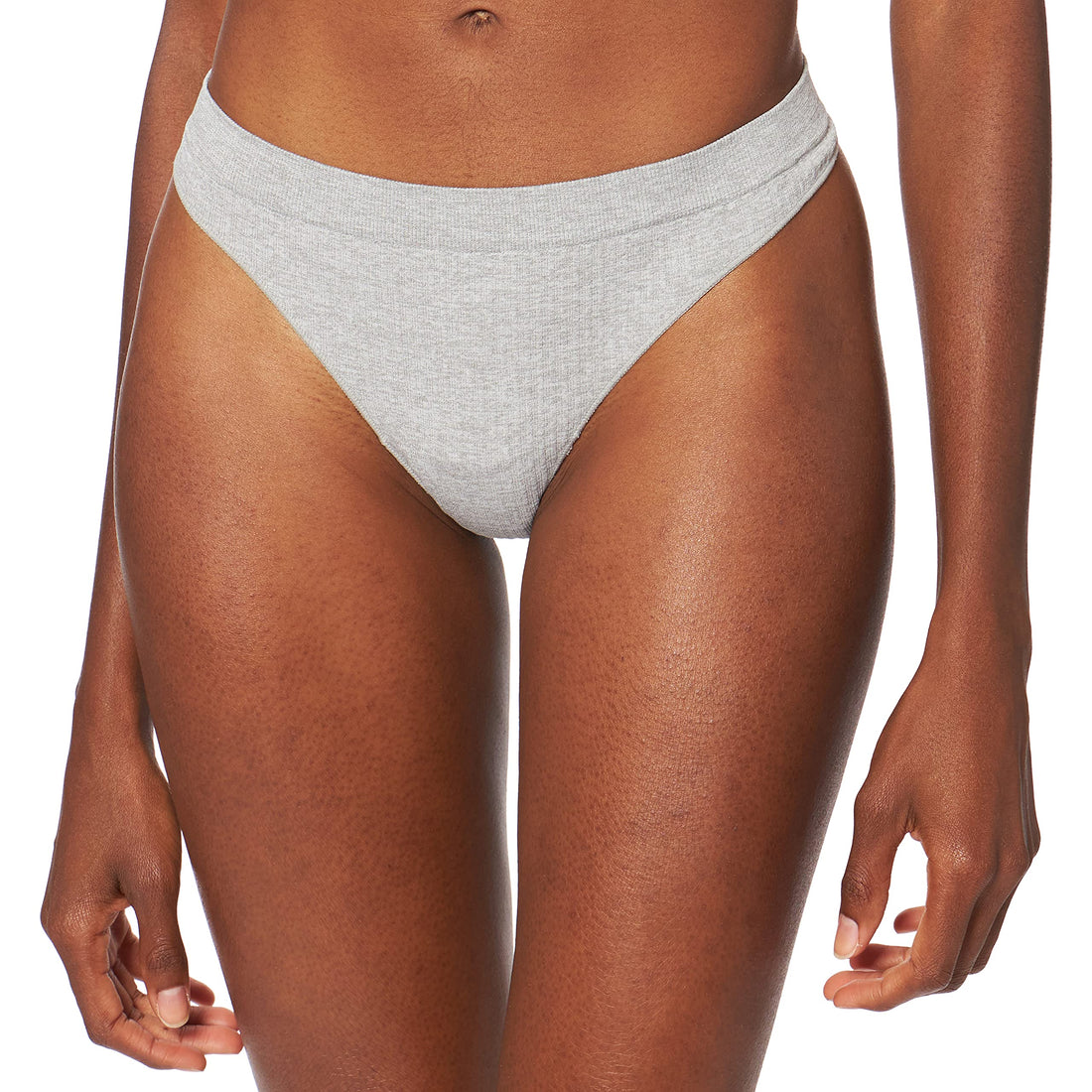 women'secret women secret Women Thong Braga Categoria Panties, Medium Grey, XL