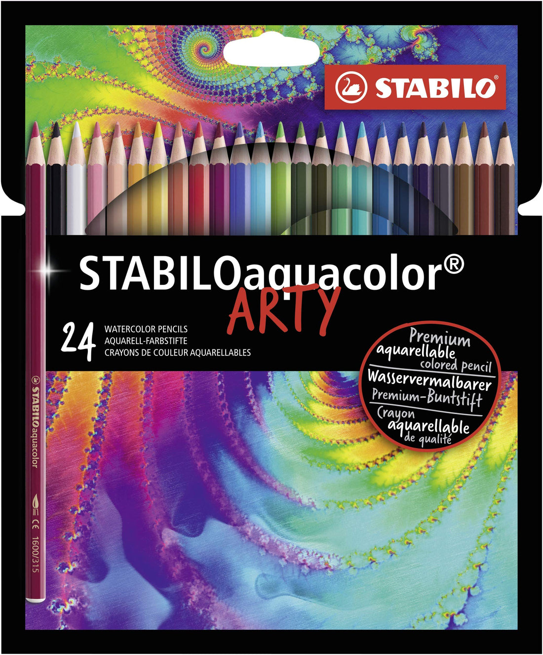 Stabiloaquacolor arty coloured pencil wallet -24