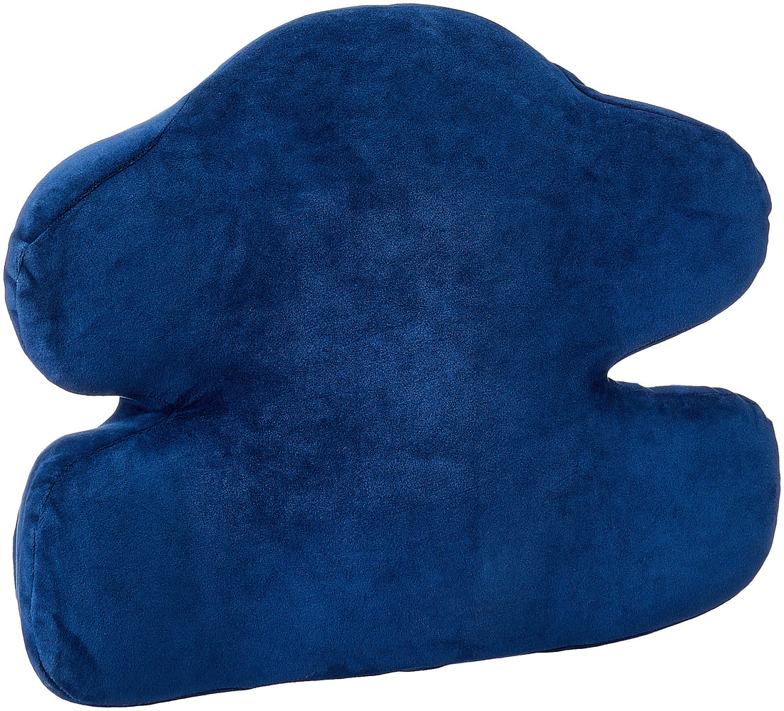 Comfy Back support ergonomic memory foam Pillow with adjustable strap for office chair and car seat Contour Pain Relief Pillow By Superdrive - café