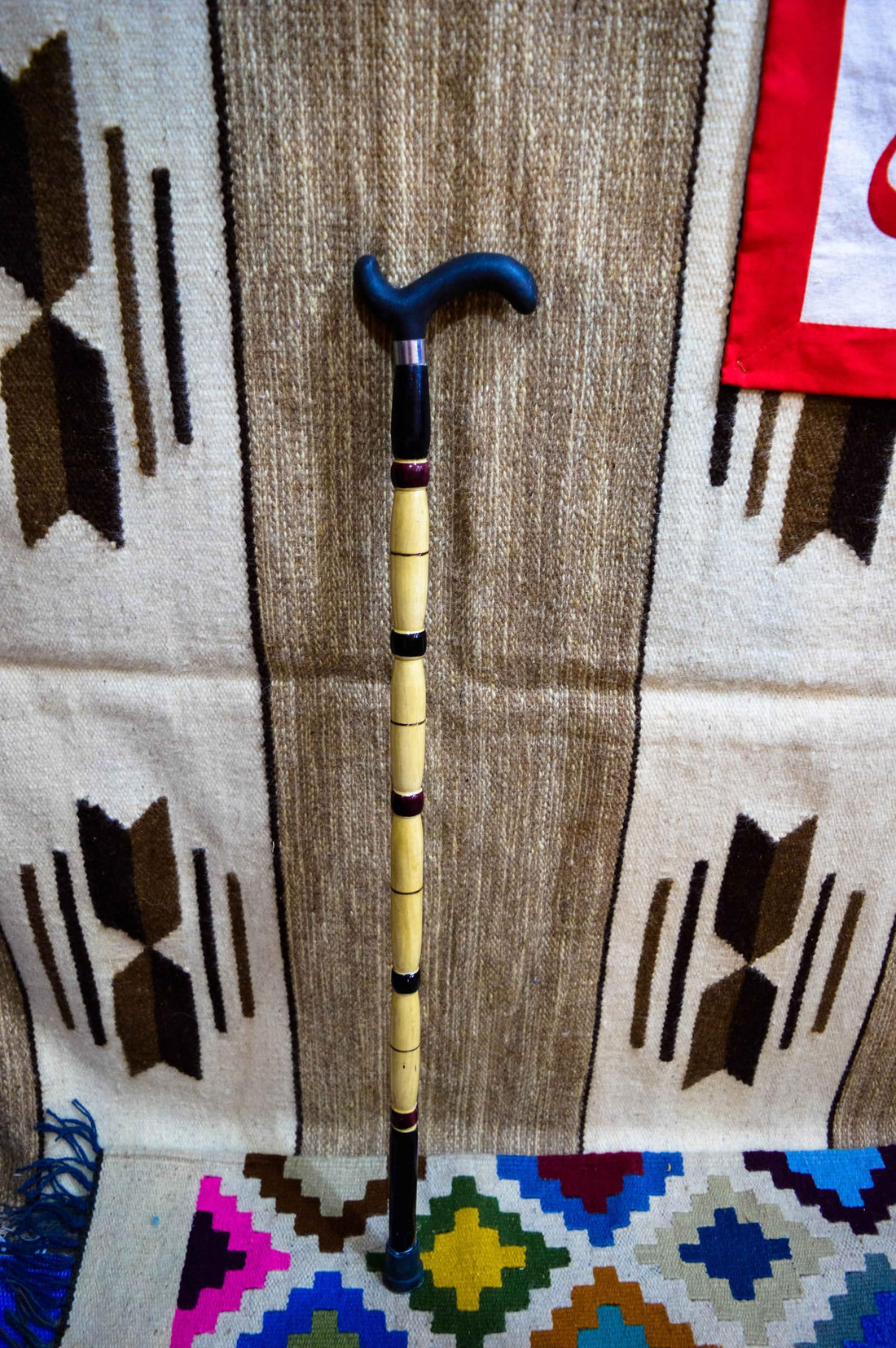 Egypt Antiques Intex Wooden Cane 100% Handmade