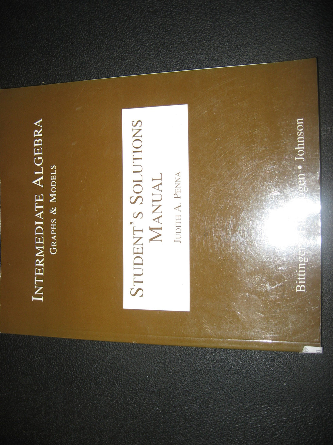 Graphing Calculator Manual For College Algebra: Graphs And Models, Pb By Judith A. Penna