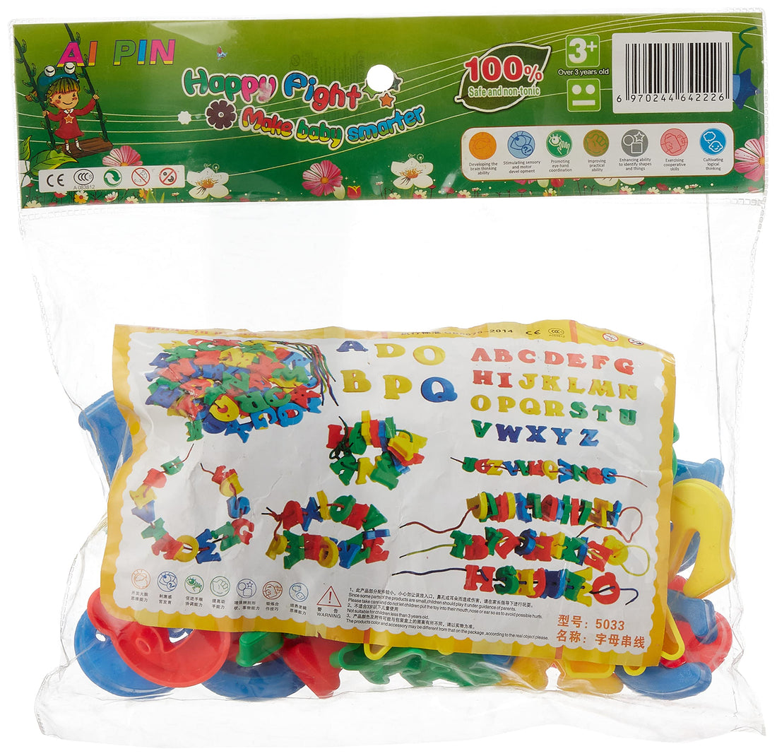 Alphabet Plastic Building Puzzle Block 250 Gram