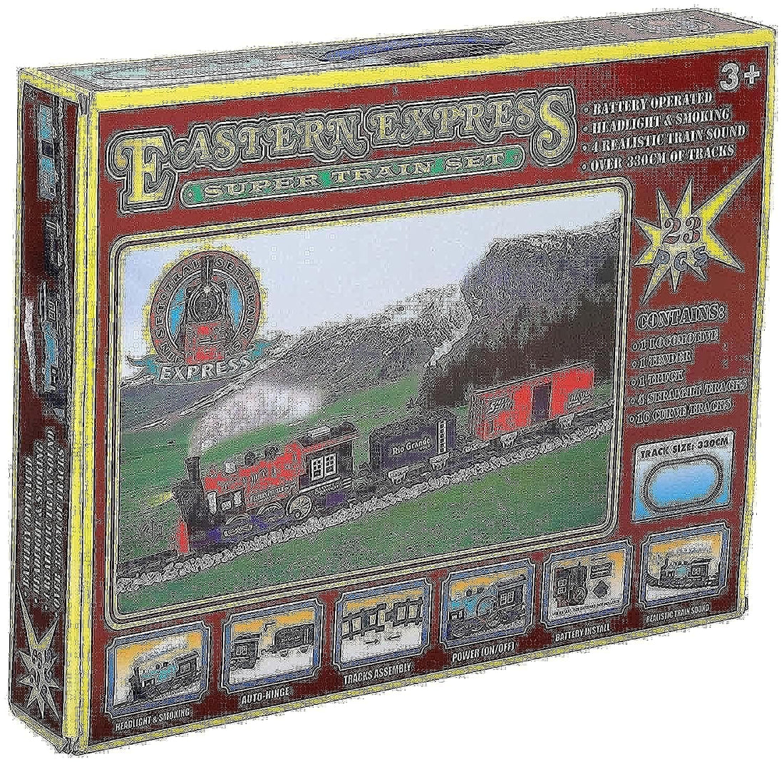 Eastern Express Super Train Set Toy for Kids, 23 Pieces