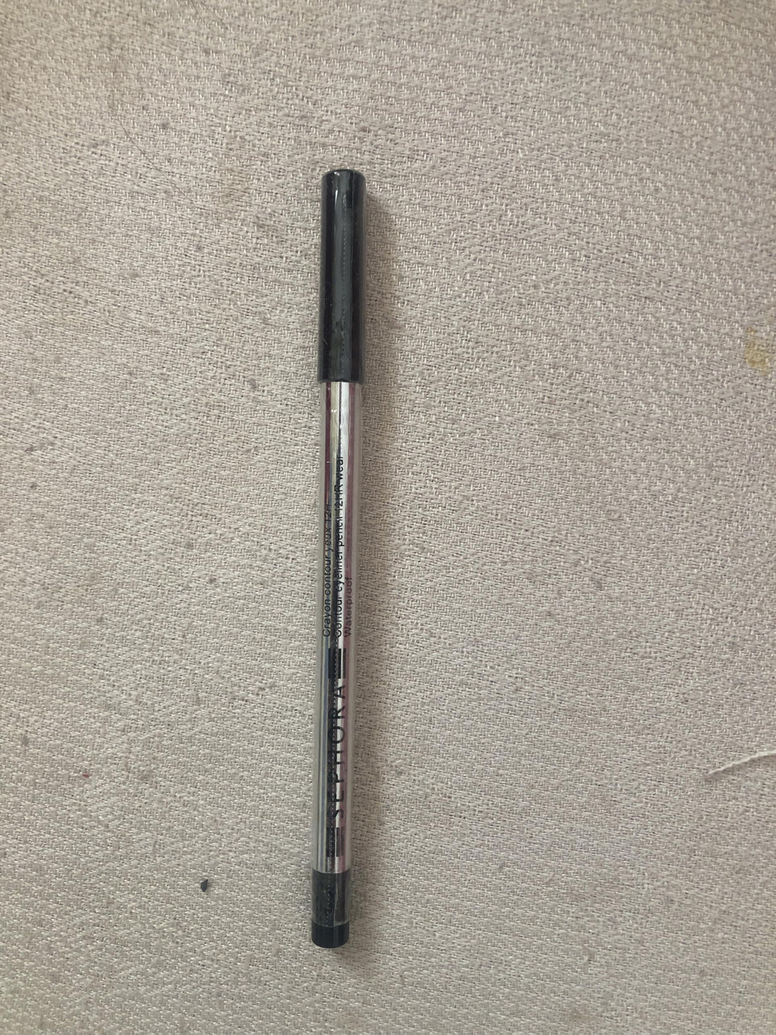 1PCS EYELINER PIENCIL 12 HR WEAR WATERPRROF and Long Lasting Eyeliner Smooth and Creamy Formula Eye Makeup Colour BLACK -Soft & Creamy