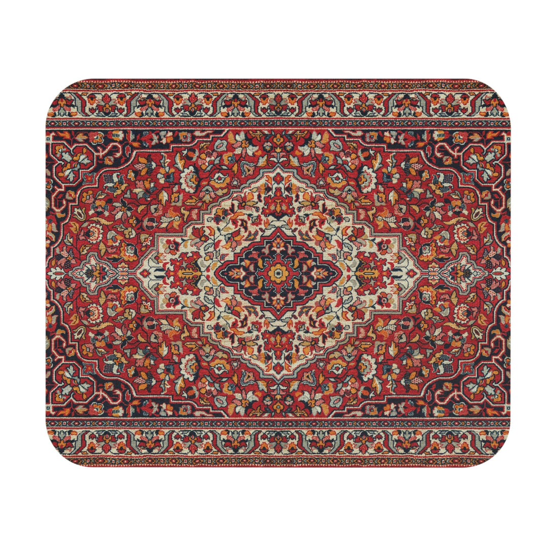 Persian Rug Mouse Pad – Vintage Carpet Design, Non-Slip Desk Mat for Office & Gaming, Elegant Oriental Pattern, Durable Mousepad-3