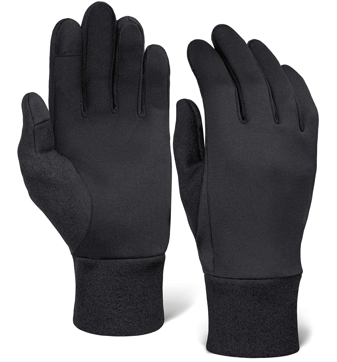 Running Glove Liners - Thermal Winter Gloves for Men & Women - Thin & Lightweight Cold Weather Gloves for Cycling & Driving