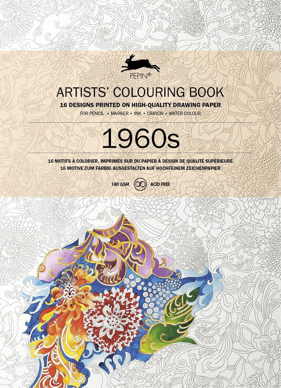 1960s: Artists' Colouring Book