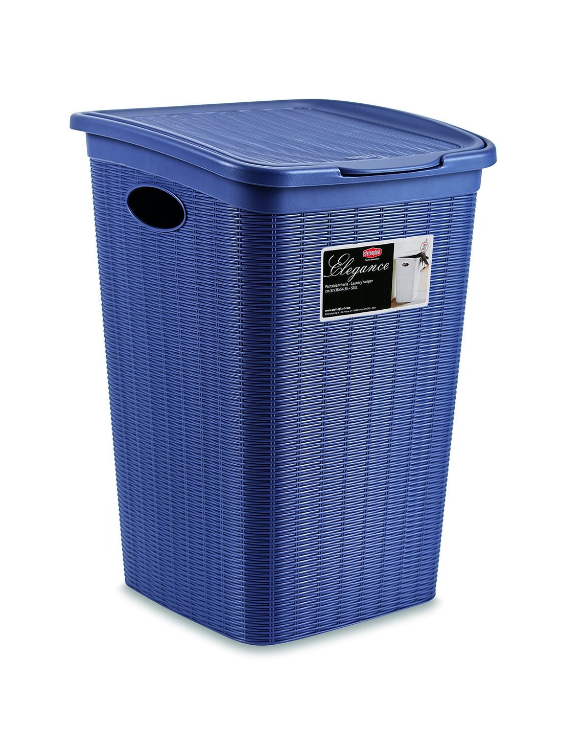 Stefan Plast Laundry hamper ELEGANCE navy blue