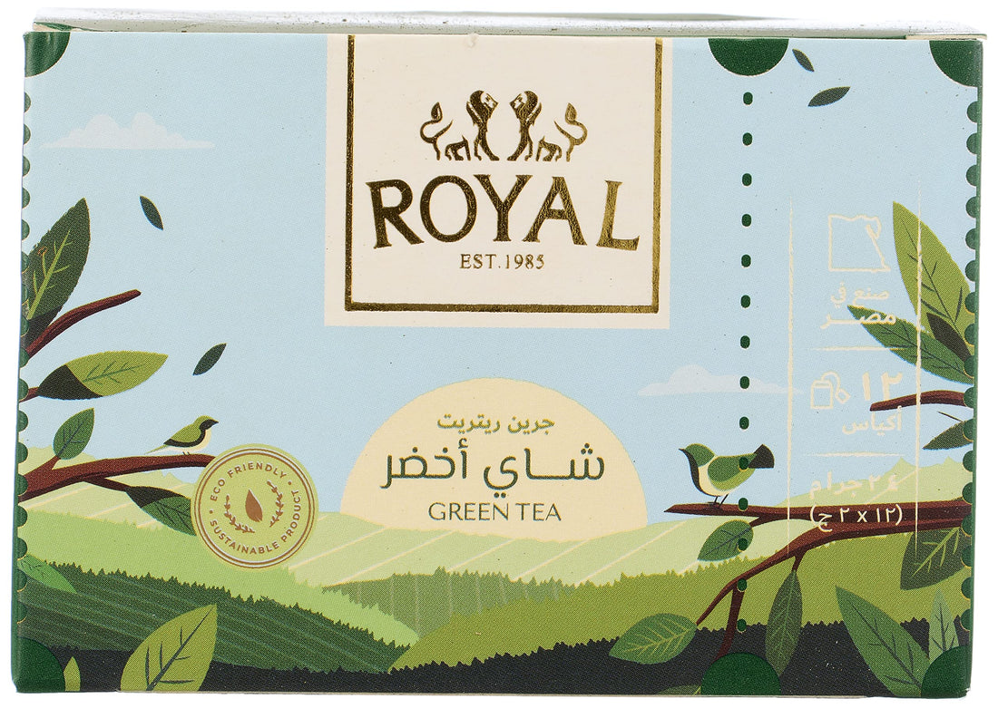 Royal Herbs green tea , 12 bags