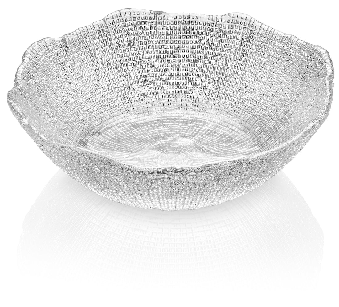 IVV Glassware Diamante Salad/Mixing Bowl, 11-Inch