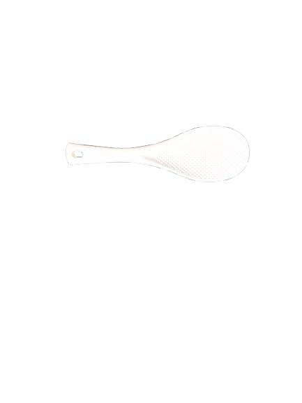 4922111804435 High Quality Plastic Serving Ladle Spoon, Made in China, 1 Piece - White