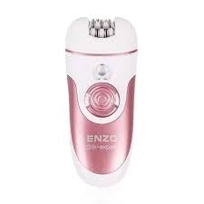 EN-9561 Wet or Dry Epilator Removes Bristles in One Swipe with 4 Attachments