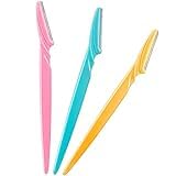 Facial Hair Razor Set Of 3 Pieces For Women - Multi Color