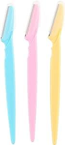 Beta609 Eyebrow Razors 3 Pieces - Multicolor, Contemporary, Plastic & Aluminum - Women's Department - Female