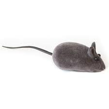 Fake Mouse Toy, Realistic Grey Prank Prop, Scary Halloween Trick Accessory